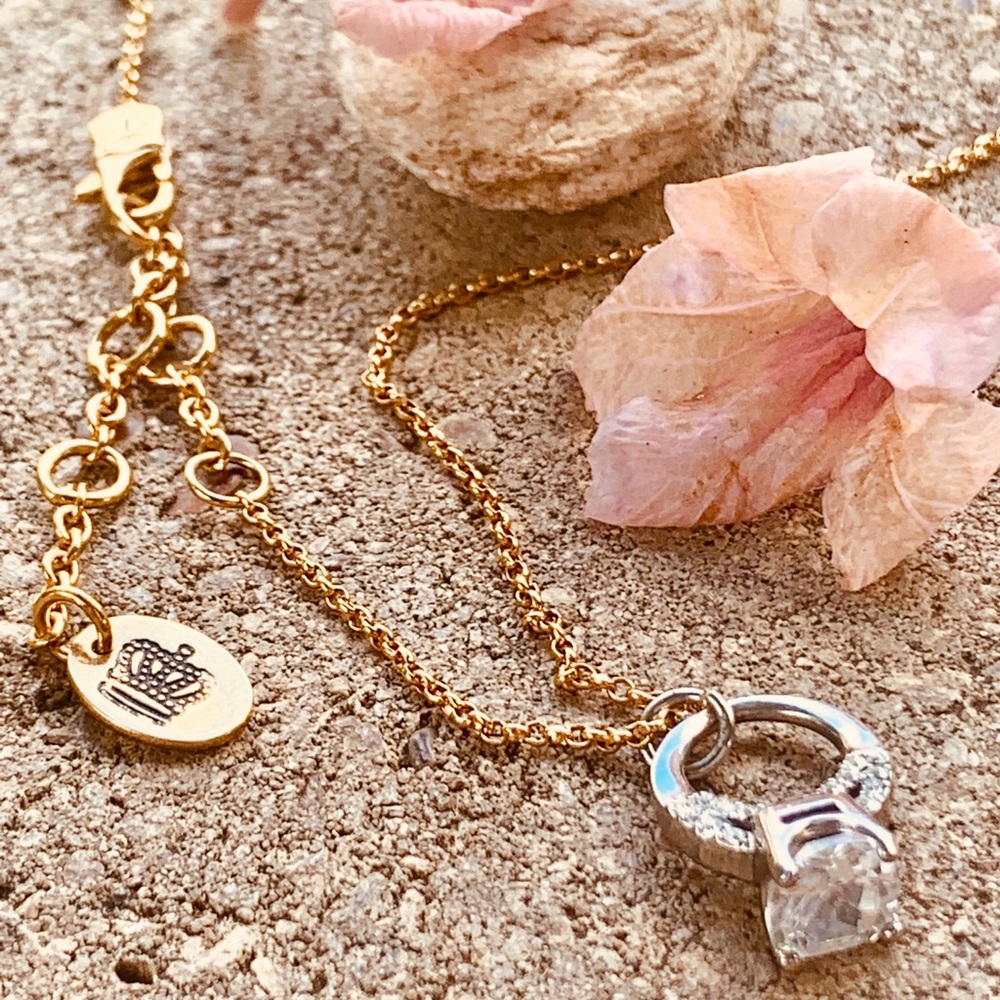 ❌SOLD❌Juicy Couture Engagement Ring Necklace 💍